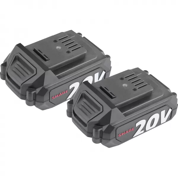 Aku vrtací šroubovák s příklepem 20V/2x2,0 Ah SHARE20V Extol Industrial 8791804