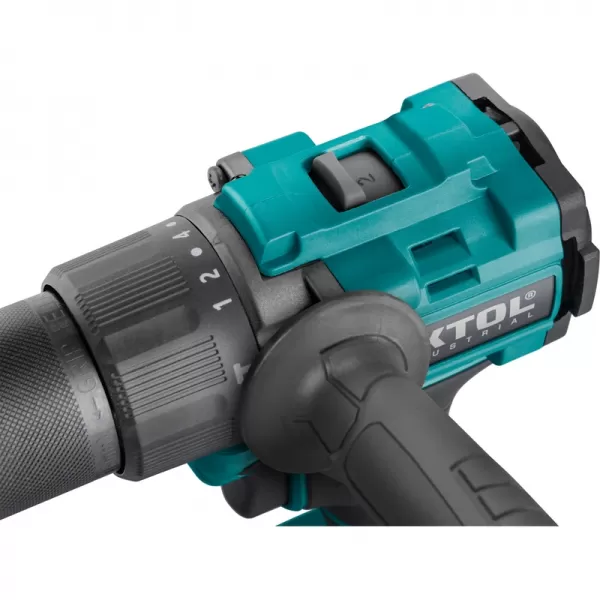 Aku vrtací šroubovák s příklepem 20V/2x2,0 Ah SHARE20V Extol Industrial 8791804