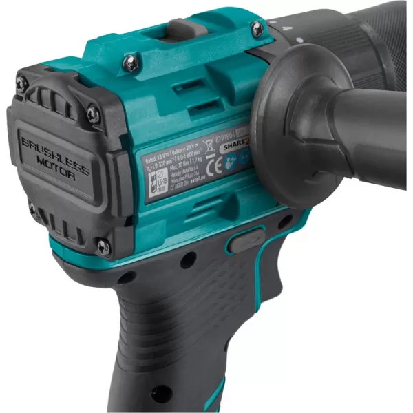Aku vrtací šroubovák s příklepem 20V/2x2,0 Ah SHARE20V Extol Industrial 8791804