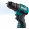 Aku vrtací šroubovák BRUSHLESS 16V/2x2,0 Ah Extol Industrial 8791152