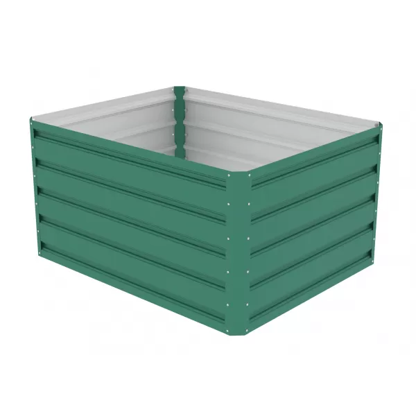 Vyvýšený záhon G21 Daisy 100 x 80 x 52 cm, plechový, zelený 63900243