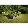 Vyvýšený záhon Keter Maple Square grafitový 610290