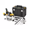 Aku bezuhlíková horní frézka 70mm 18V bez aku DeWALT DCW620NT