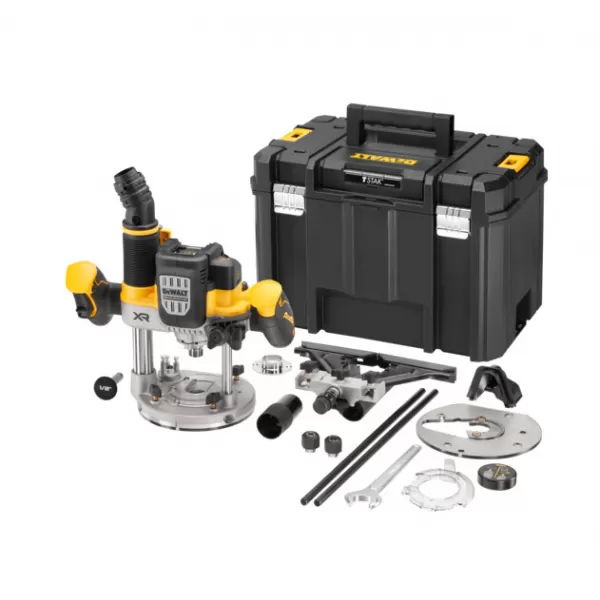 Aku bezuhlíková horní frézka 70mm 18V bez aku DeWALT DCW620NT