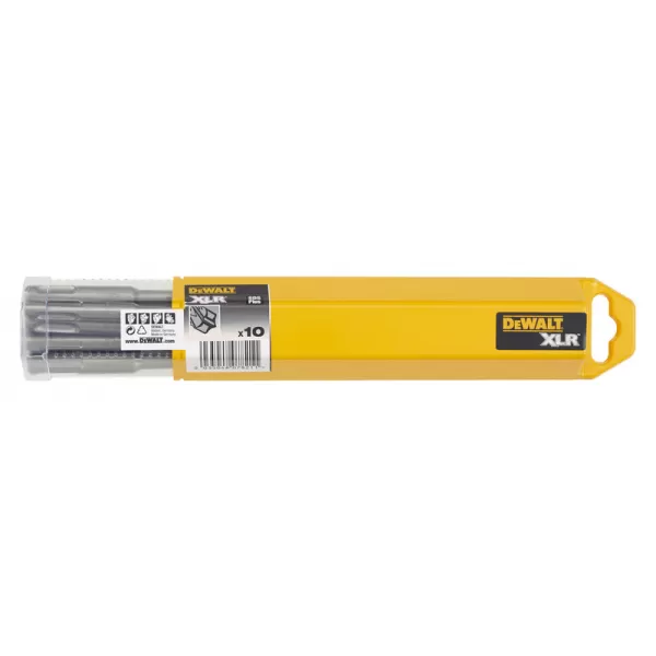 Vrtáky SDS-Plus EXTREME XLR s celokarbidovou hlavou 8x210mm 10ks DeWALT DT8966