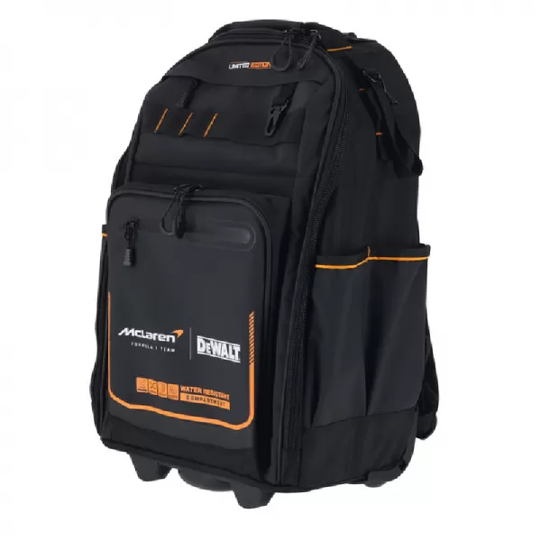 Batoh s kolečky a teleskopickou rukojetí limitovaná edice McLaren DeWALT DWST60101-9