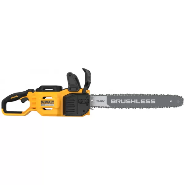 Aku řetězová pila 50 cm FLEXVOLT 54V 1x9,0Ah kufr pilník DeWALT DCMCS575X1
