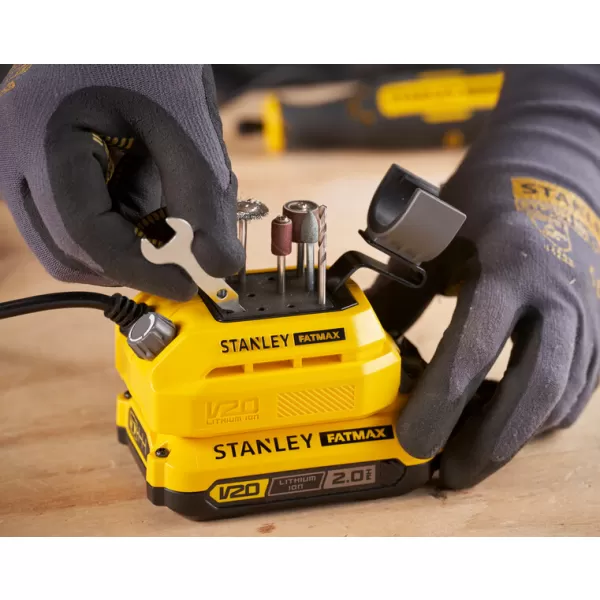 Aku přímá bruska V20 18V bez aku Stanley FatMax SFMCE030B
