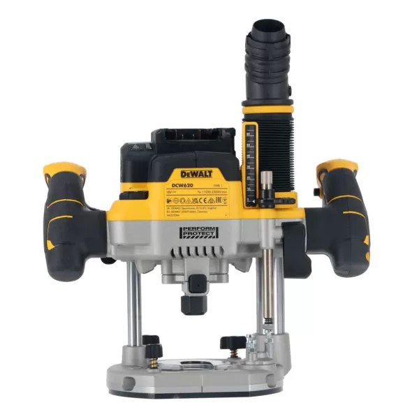 Aku bezuhlíková horní frézka 70mm 18V bez aku DeWALT DCW620NT