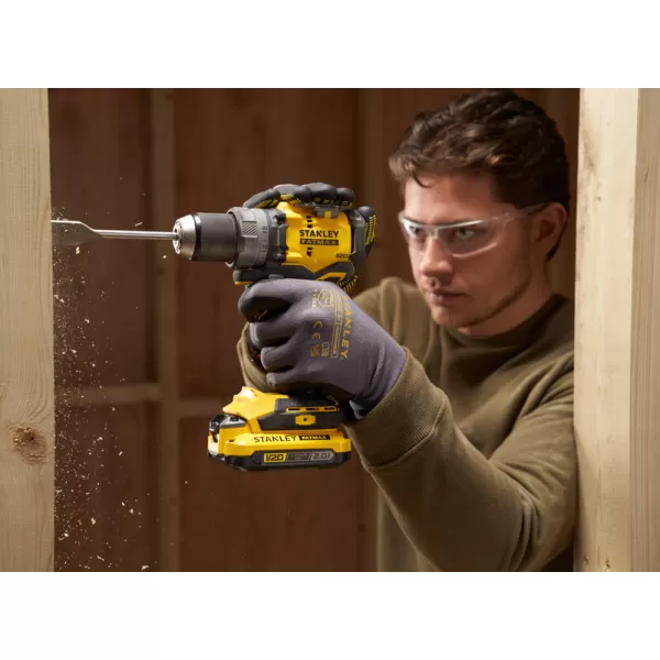 Aku bezuhlíková vrtačka V20 18V bez aku Stanley FatMax SFMCD725B