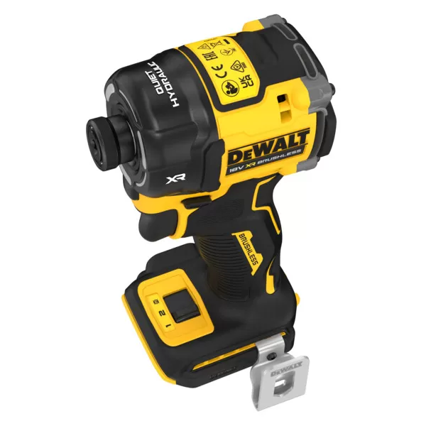 Aku bezuhlíkový hydraulický utahovák 1/4" 18V bez aku DeWALT DCF870N