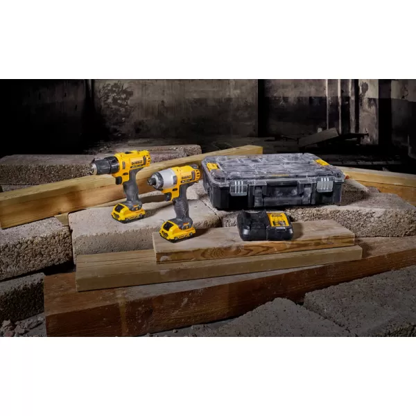 Kombo sada aku nářadí 10,8V XR 2x2,0 Ah DeWALT DCK211D2T