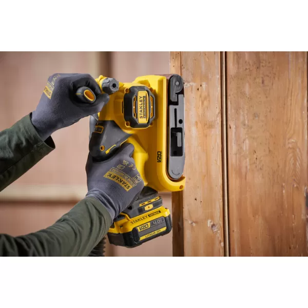 Aku pásová bruska V20 18V bez aku Stanley FatMax SFMCW223B