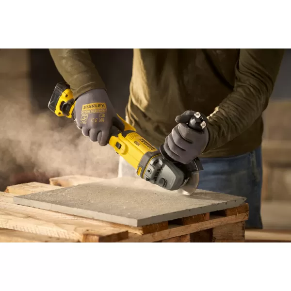 Aku úhlová bruska V20 18V bez aku Stanley FatMax SFMCG300B