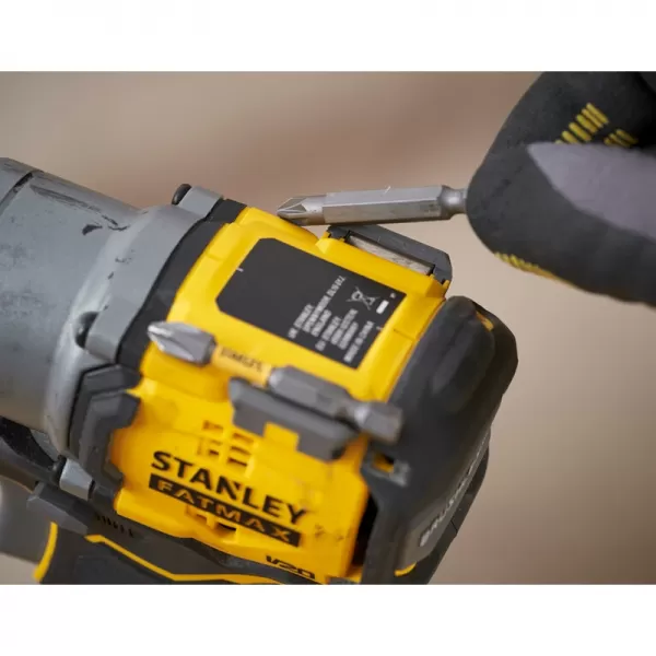 Aku bezuhlíková kombinovaná sada 18V 2x4,0Ah STANLEY FATMAX V20 SFMCK211M2T