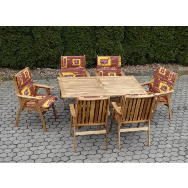 Stolová sestava VeGa NEVADA SET 6 26NEVADA_6set