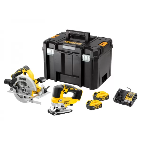 Kombo sada aku nářadí 18V/2x5,0Ah DeWALT DCK2012P2T