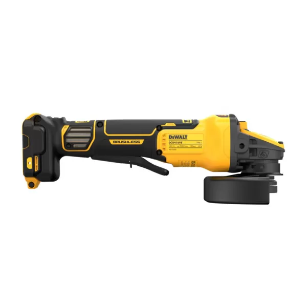 Aku úhlová bruska 125mm XR Li-Ion 18V bez aku, s dvojčinným pádlovým spínačem DeWALT DCG416VSN