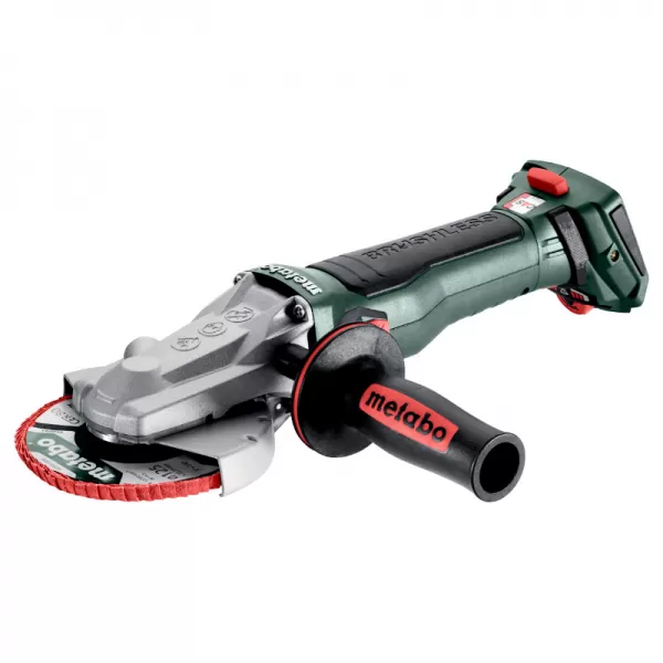 Aku úhlová bruska s plochou hlavou 18V bez aku WVBF 18 LT BL 11-125 Quick Metabo 601307840