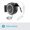 Aku nástěnný box na hadici PowerRoll XL 35 m, bílý - bez aku Gardena 18642-55