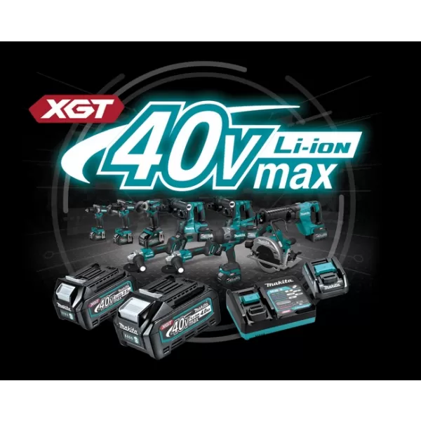 Aku rázový šroubovák 1/4" XGT 40V 2x4,0Ah Makita TD001GM201