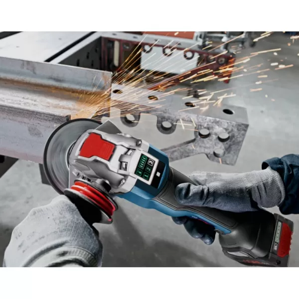 Aku úhlová bruska X-LOCK 18V bez aku Bosch GWX 18V-10 PSC Professional 0.601.7BO.800