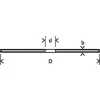 Řezný kotouč na kov Expert for Inox 125mm Bosch X-LOCK 2608619265