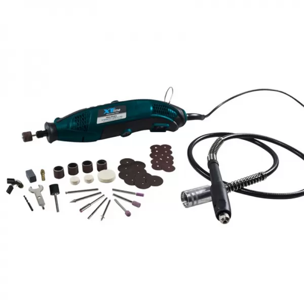 Bruska přímá 170W + příslušenství 40 dílů XTline XT107060