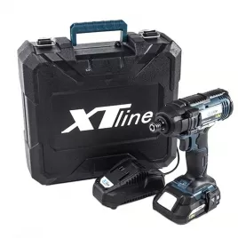 Aku rázový utahovák na bity 18V, 1xAKU 2.0AH XTline XT102760
