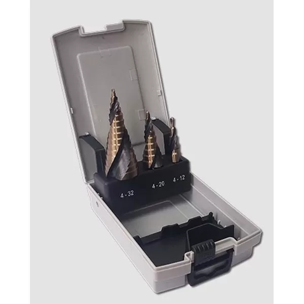 Sada stupňovitých vrtáků 3 díly Xtline XT36003