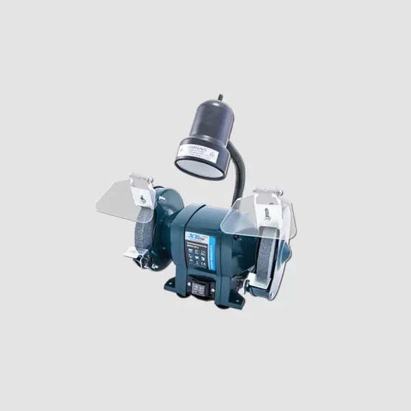 Bruska stolní dvoukotoučová 125mm/150W + svítidlo 40W XTline XT107125