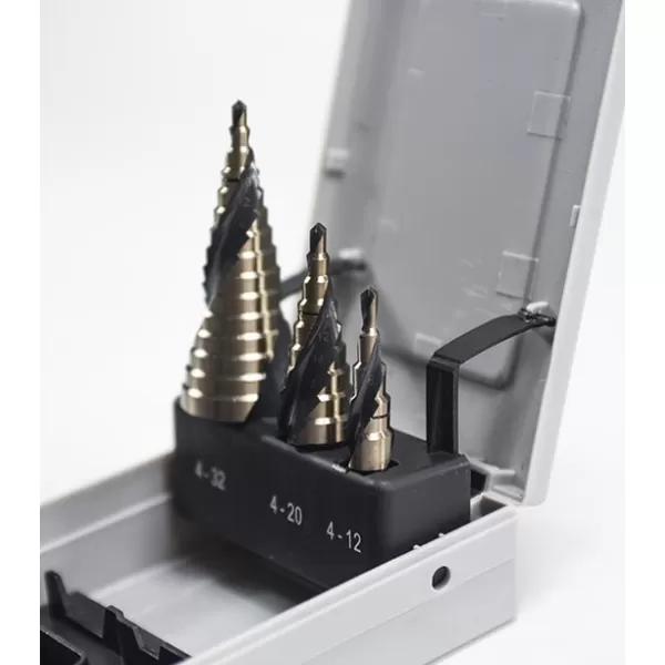 Sada stupňovitých vrtáků 3 díly Xtline XT36003