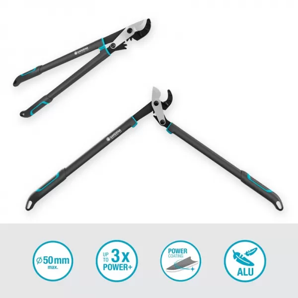 Nůžky na větve EnergyCut Pro L kovadlinkové Gardena 12052-20