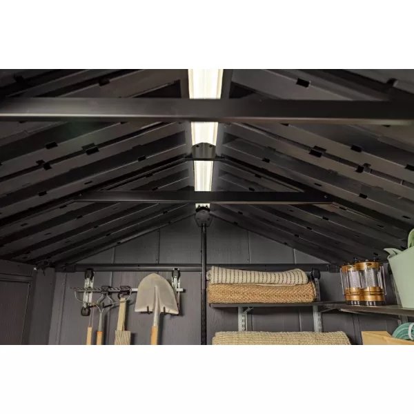Zahradní domek 7,5 x 9 Ashwood, s podlahou Keter Apex
