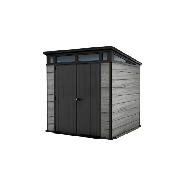 Zahradní domek 7x7 Storm Grey, s podlahou Keter PENT 612038
