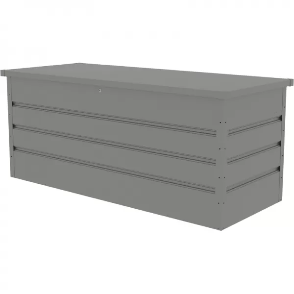 Zahradní box G21 Denver 770 L, metalický šedý plechový 63900853