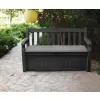 Zahradní lavice Keter Eden Garden Bench 265L šedá 610215