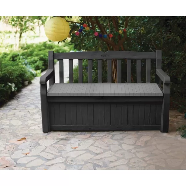 Zahradní lavice Keter Eden Garden Bench 265L šedá 610215