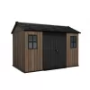 Zahradní domek 7,5 x 11 Walnut, s podlahou Keter Apex