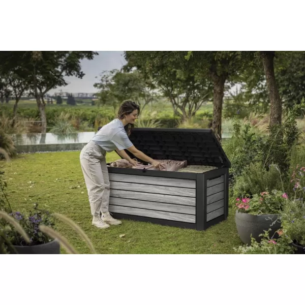 Zahradní box Keter Deco 630 l storm grey 612053