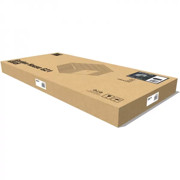 Zahradní domek G21 GRAH 700 - 340 x 206 cm, antracitový 6390093
