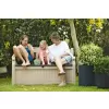 Zahradní lavice Keter Eden Garden Bench 265L béžová 610300