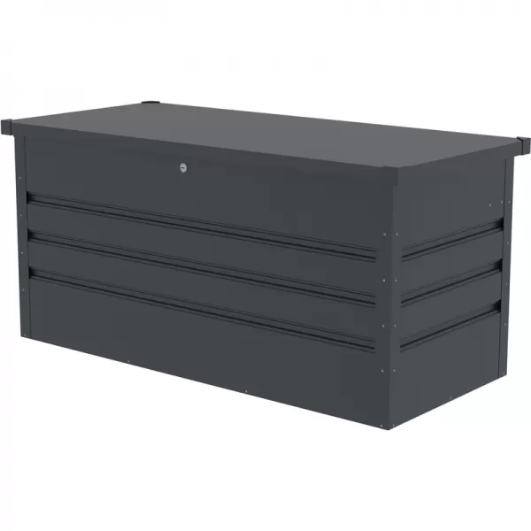 Zahradní box G21 Denver 400 L, antracitový plechový 63900842