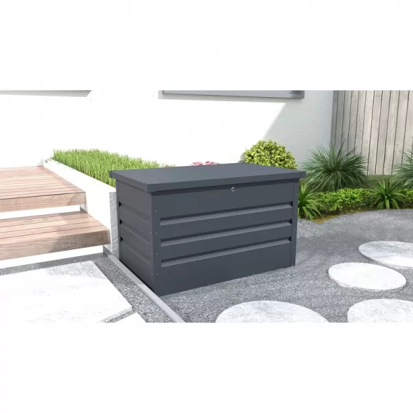 Zahradní box G21 Denver 280 L, antracitový plechový 63900840