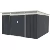 Zahradní domek G21 GRAH 1132 - 340 x 333 cm, antracitový 6390097