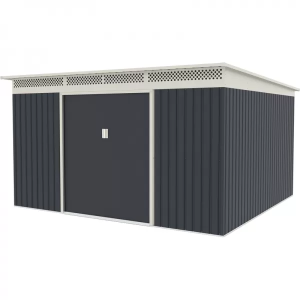 Zahradní domek G21 GRAH 1132 - 340 x 333 cm, antracitový 6390097