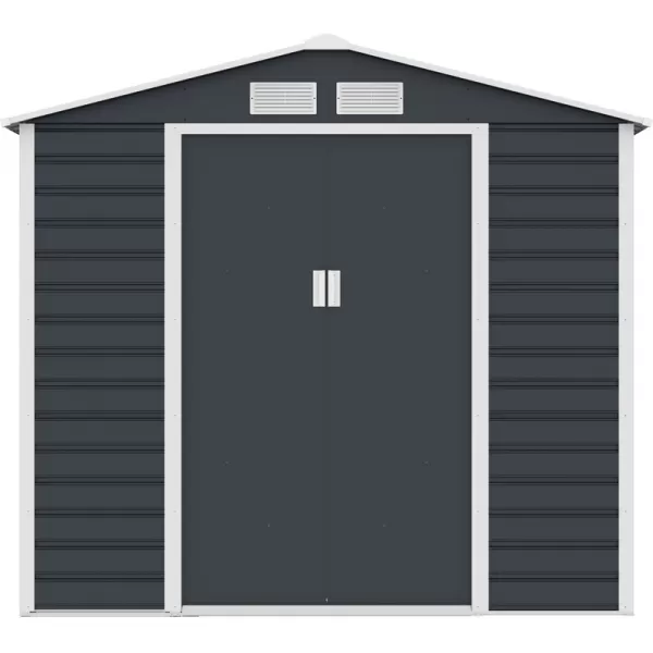 Zahradní domek G21 GAH 407 - 213 x 191 cm, antracitový 63900690