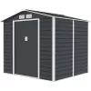 Zahradní domek G21 GAH 407 - 213 x 191 cm, antracitový 63900690
