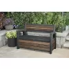 Zahradní lavice Keter Deco Garden Bench Walnut 612055