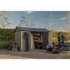 Zahradní domek 7,5 x 11 Ashwood, s podlahou Keter Apex 612048